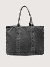Bag Palms Medium Asphalt Cotton | Ecoalf