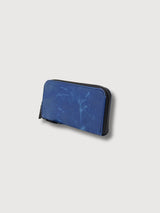 Wallet F256 Barrow Blue/Blue In Used Truck Tarps | Freitag