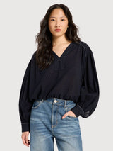 Blouse OCS Midnight in Cotton | Lanius