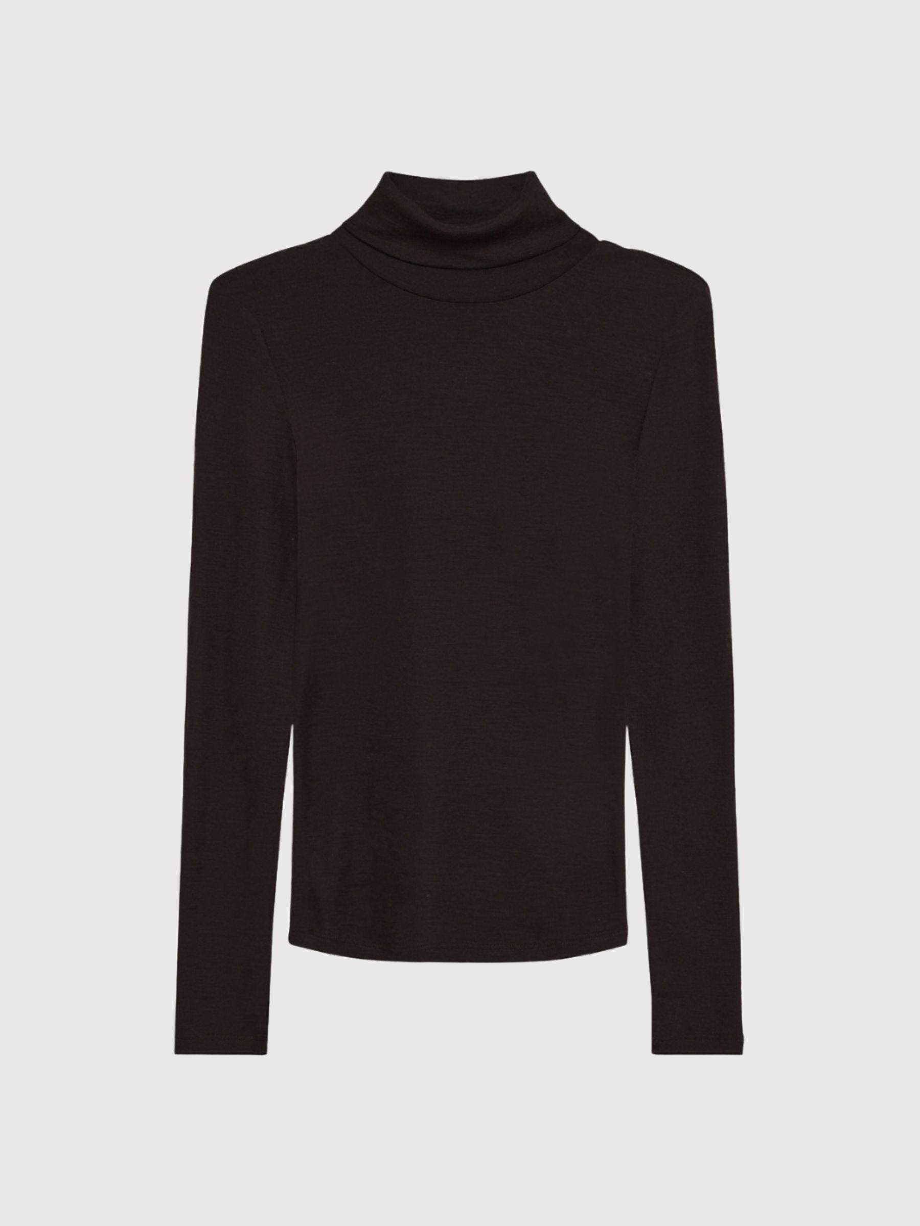 Pullover Rollneck Choco | Knowledge Cotton Apparel