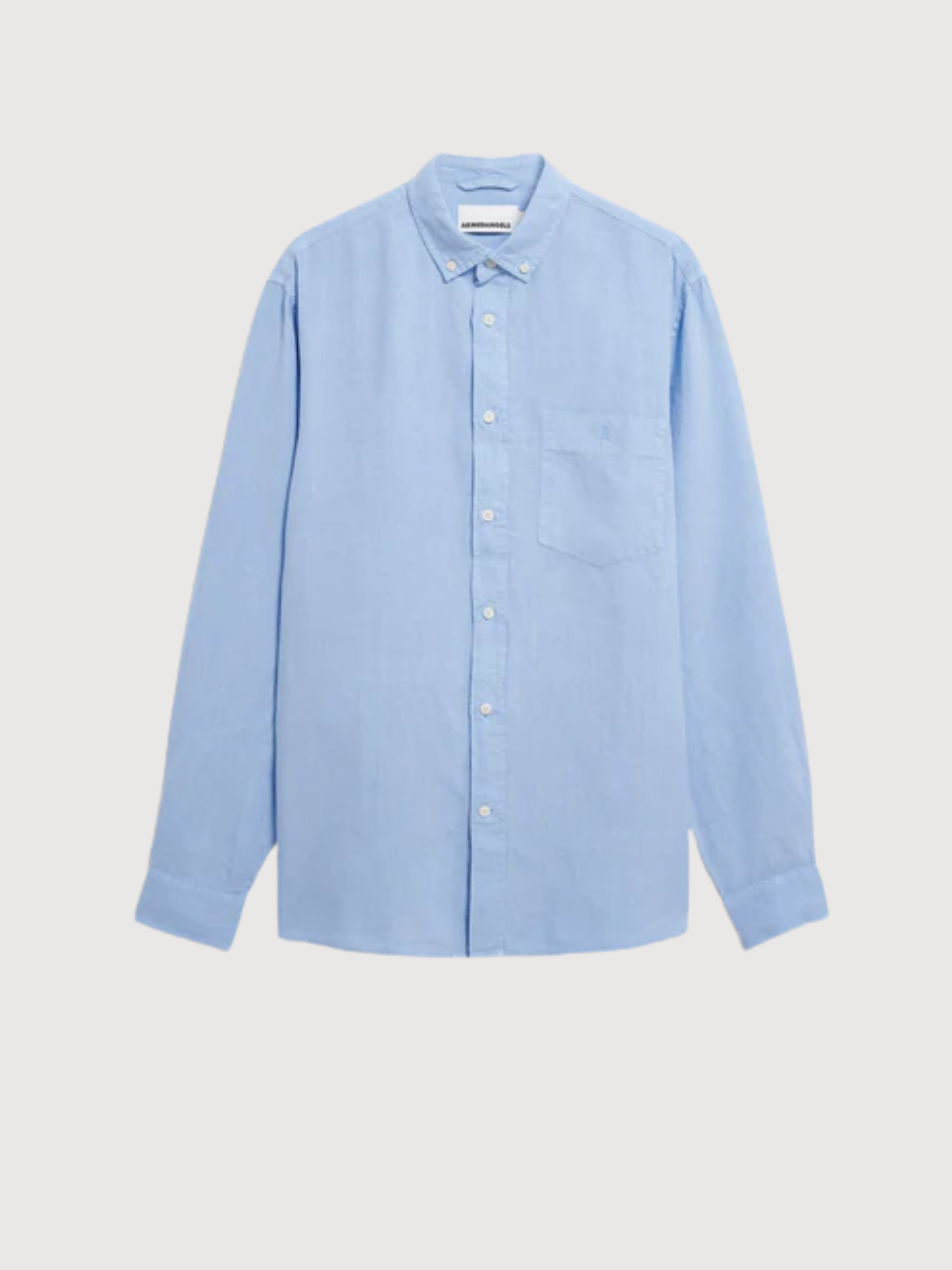 Shirt Longsleeve Linen Man Wedgwood | Armedangels