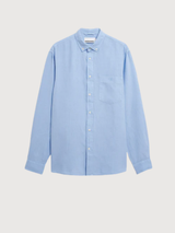 Shirt Longsleeve Linen Man Wedgwood | Armedangels