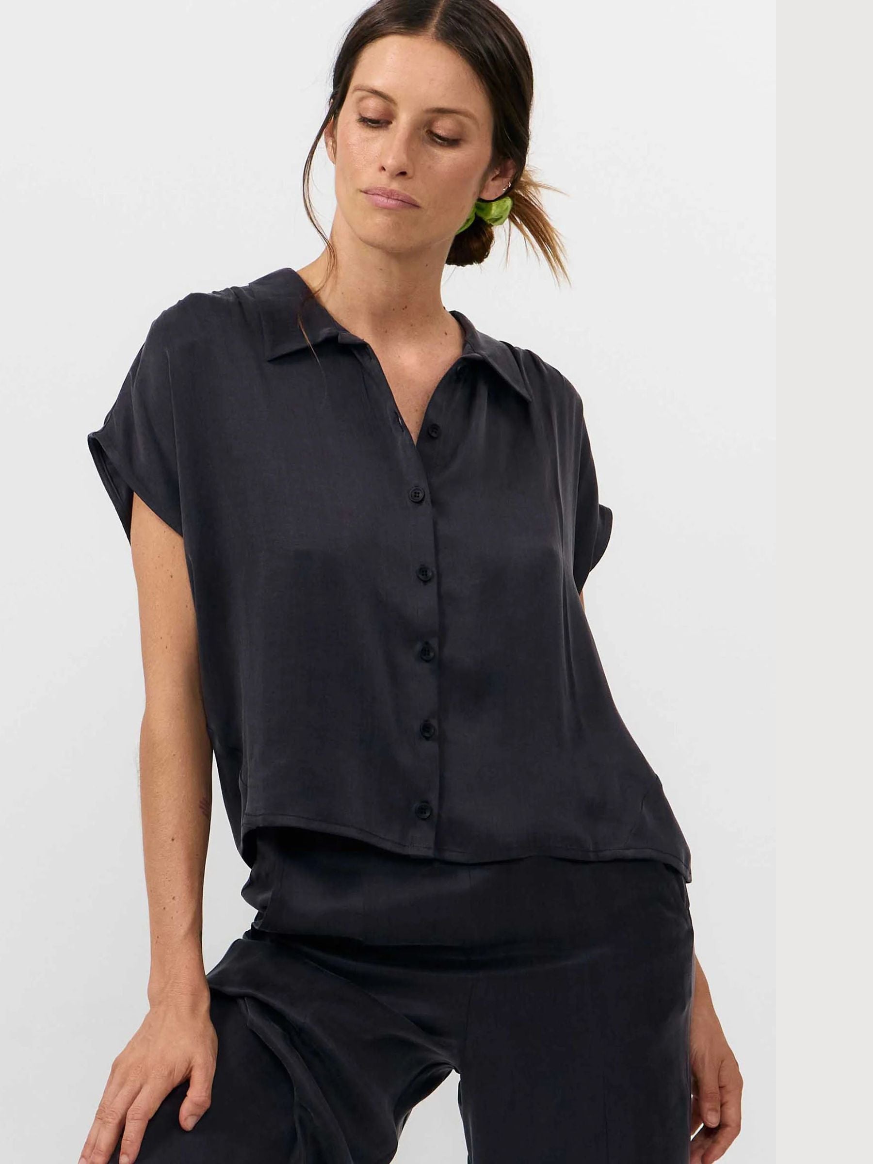 Camicia Sur Grigio Scuro Donna | Suit13lab