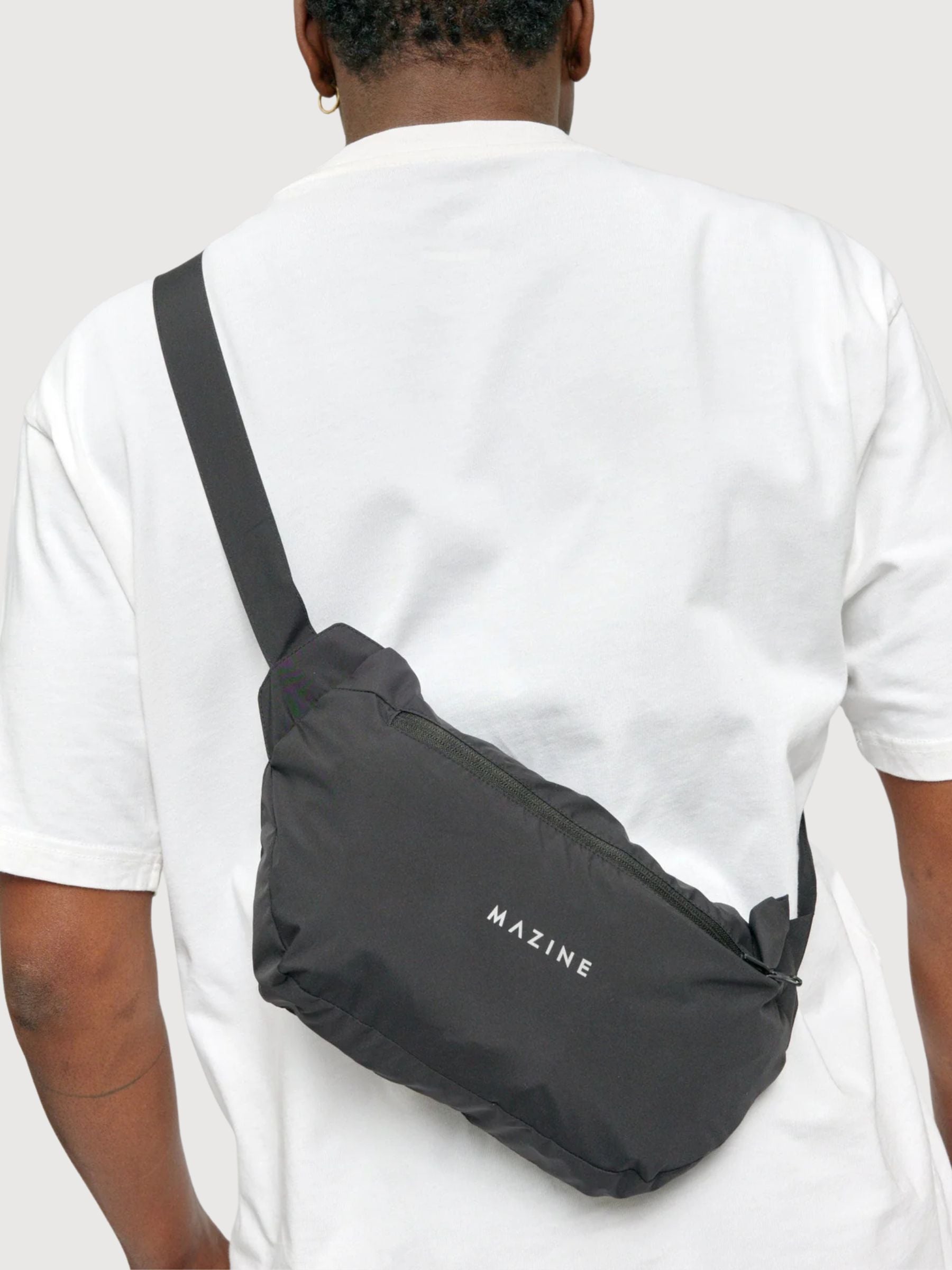 Pocketable Jacket Man Black | Mazine