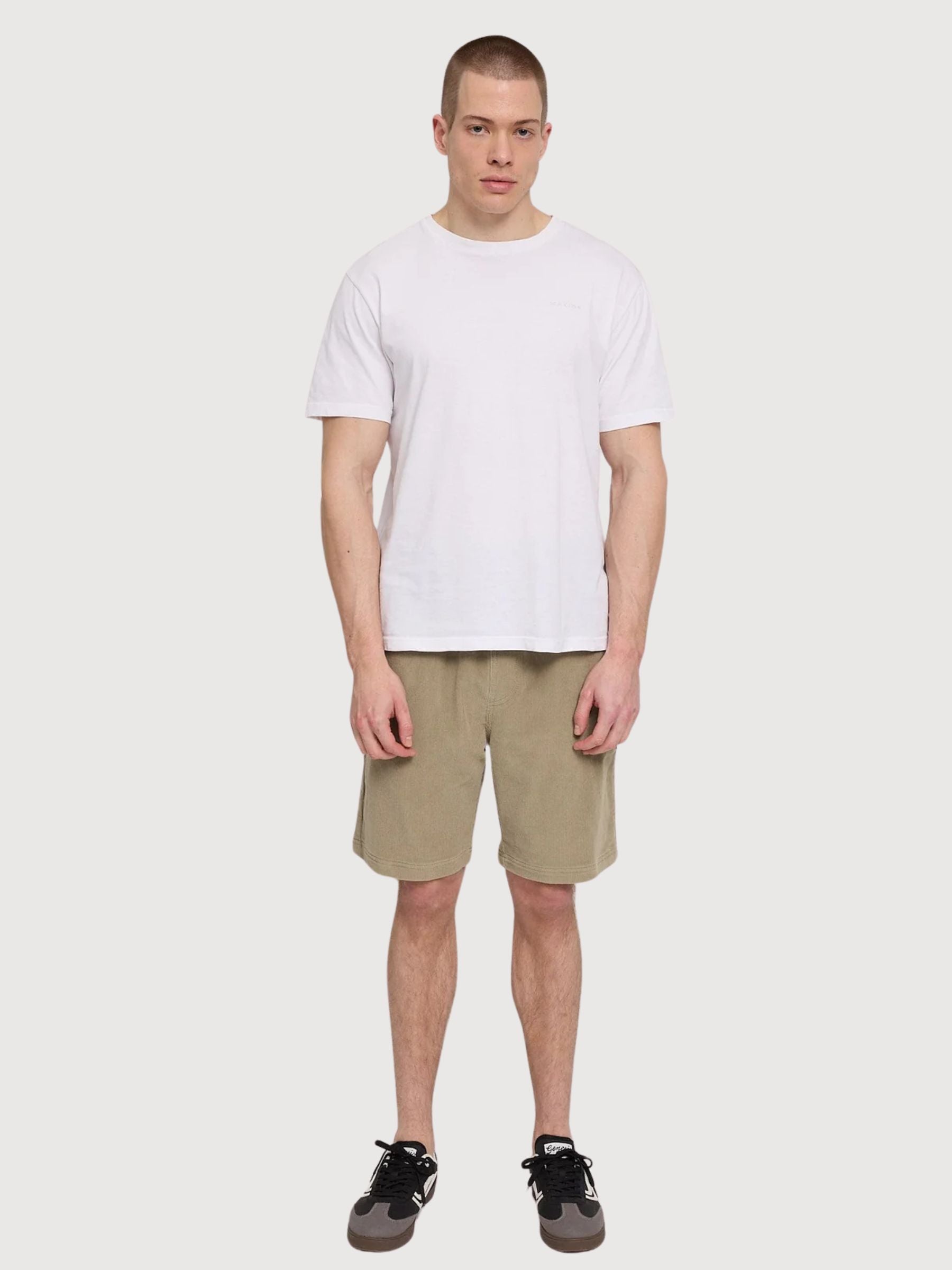 Cordshorts zum Überziehen, Herren, Hellkhaki | Mazine