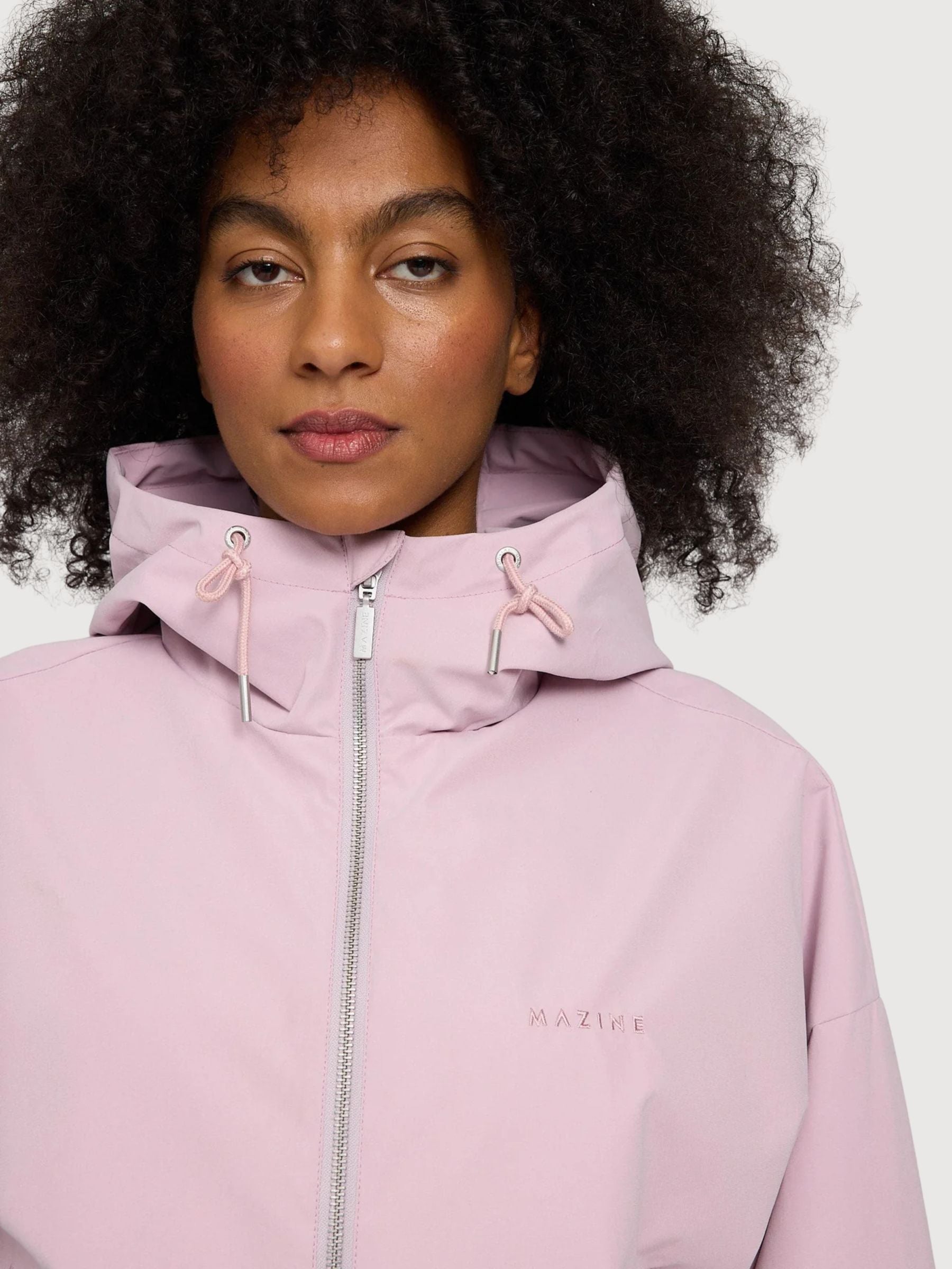 Jacken-Layering-Look, leichter Look für Damen, zartrosa | Mazine