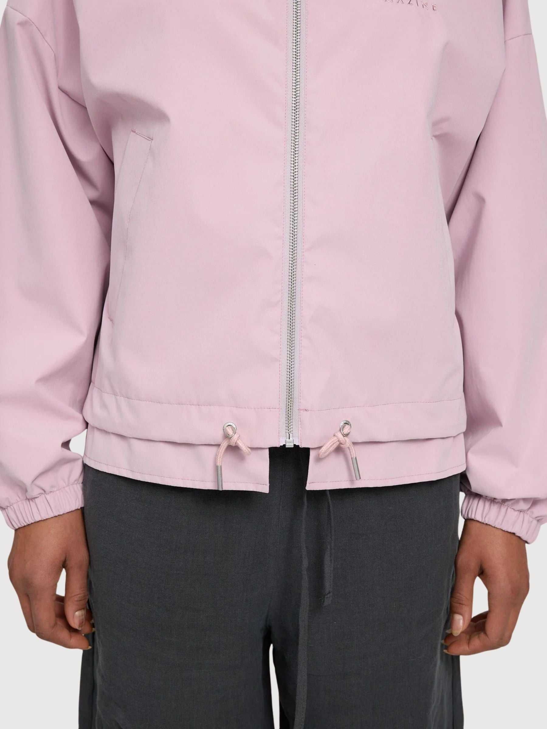 Jacken-Layering-Look, leichter Look für Damen, zartrosa | Mazine