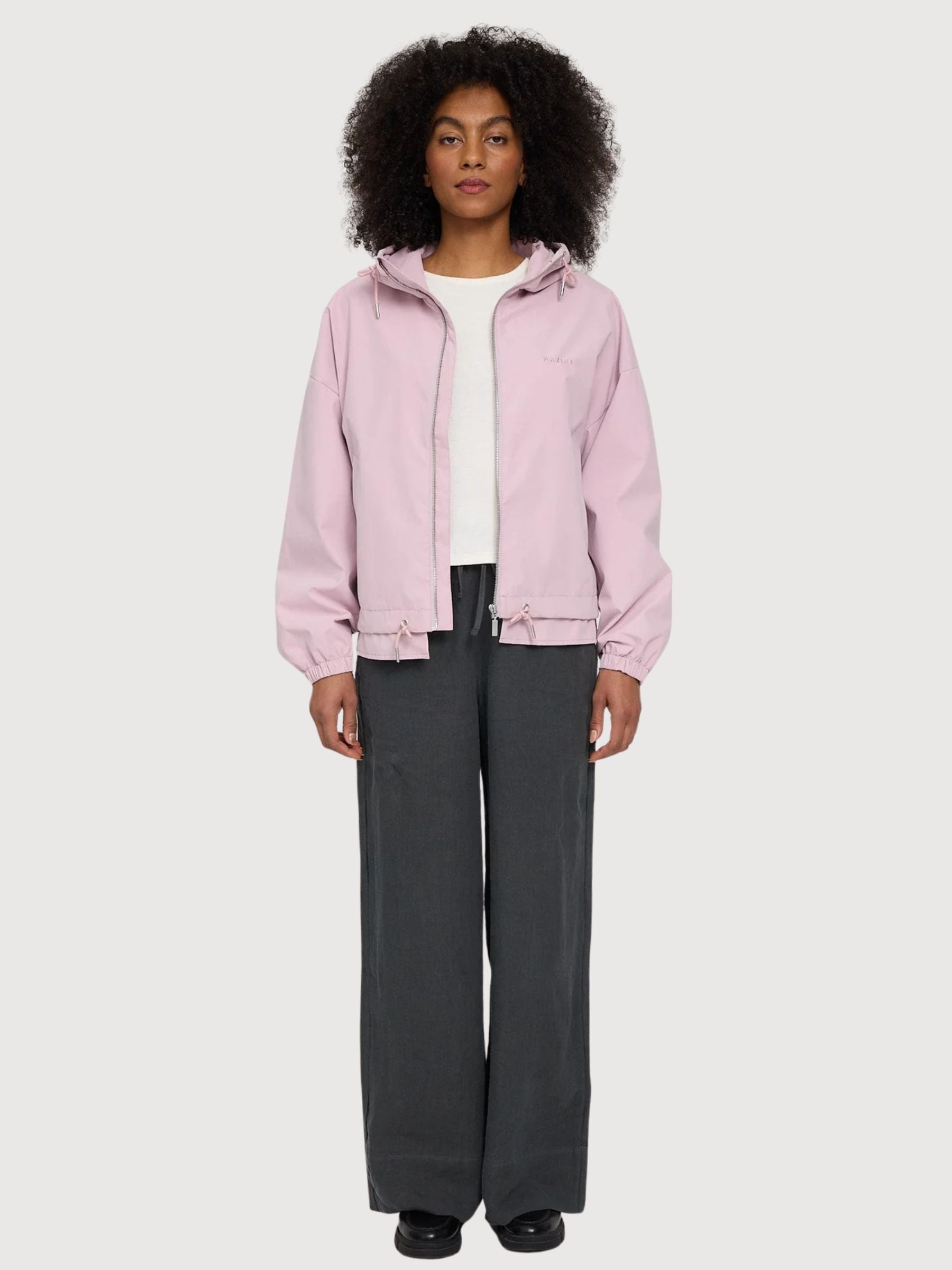 Jacken-Layering-Look, leichter Look für Damen, zartrosa | Mazine