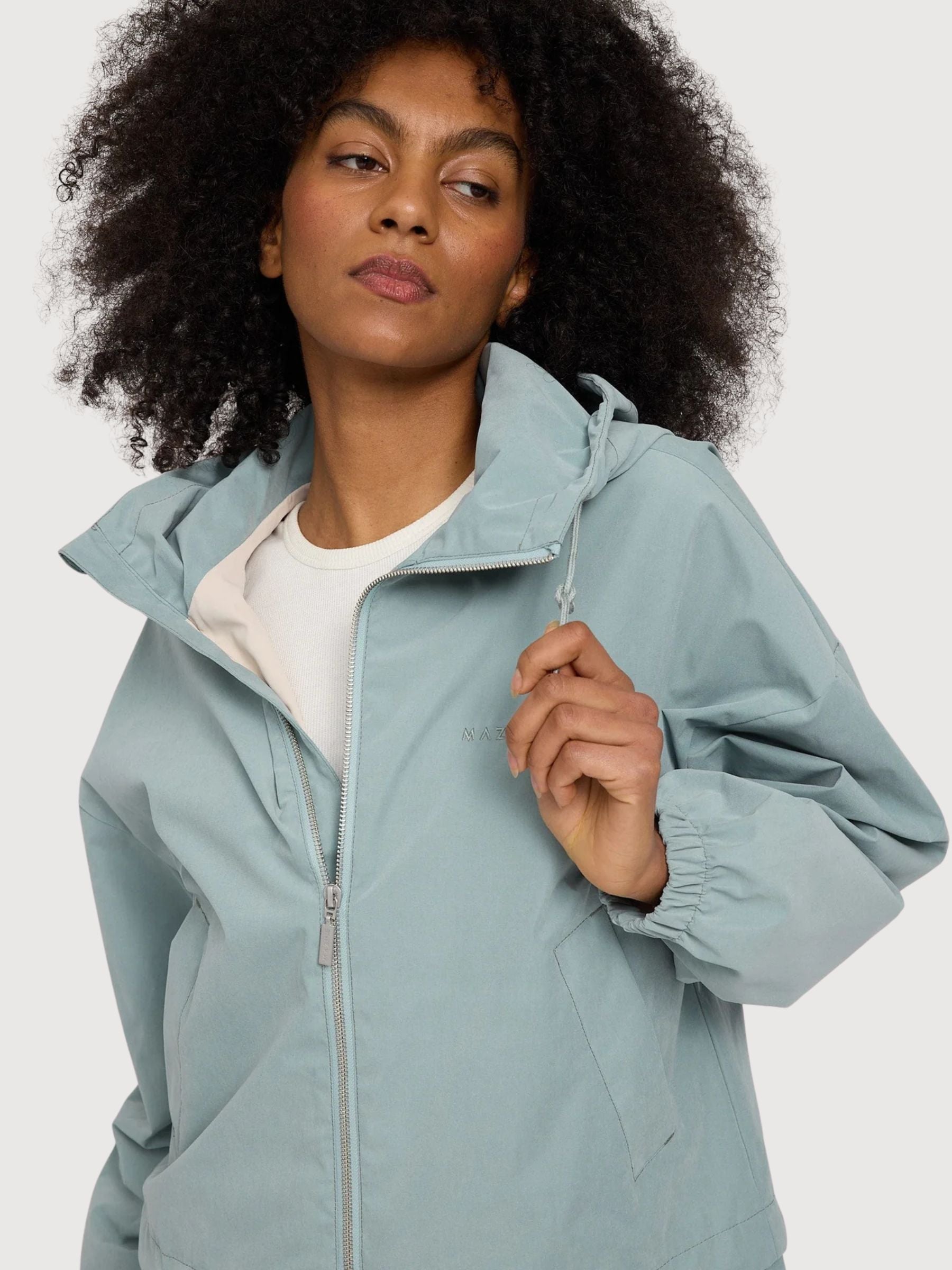 Jacket Layer Look Light Woman Pale Aqua | Mazine