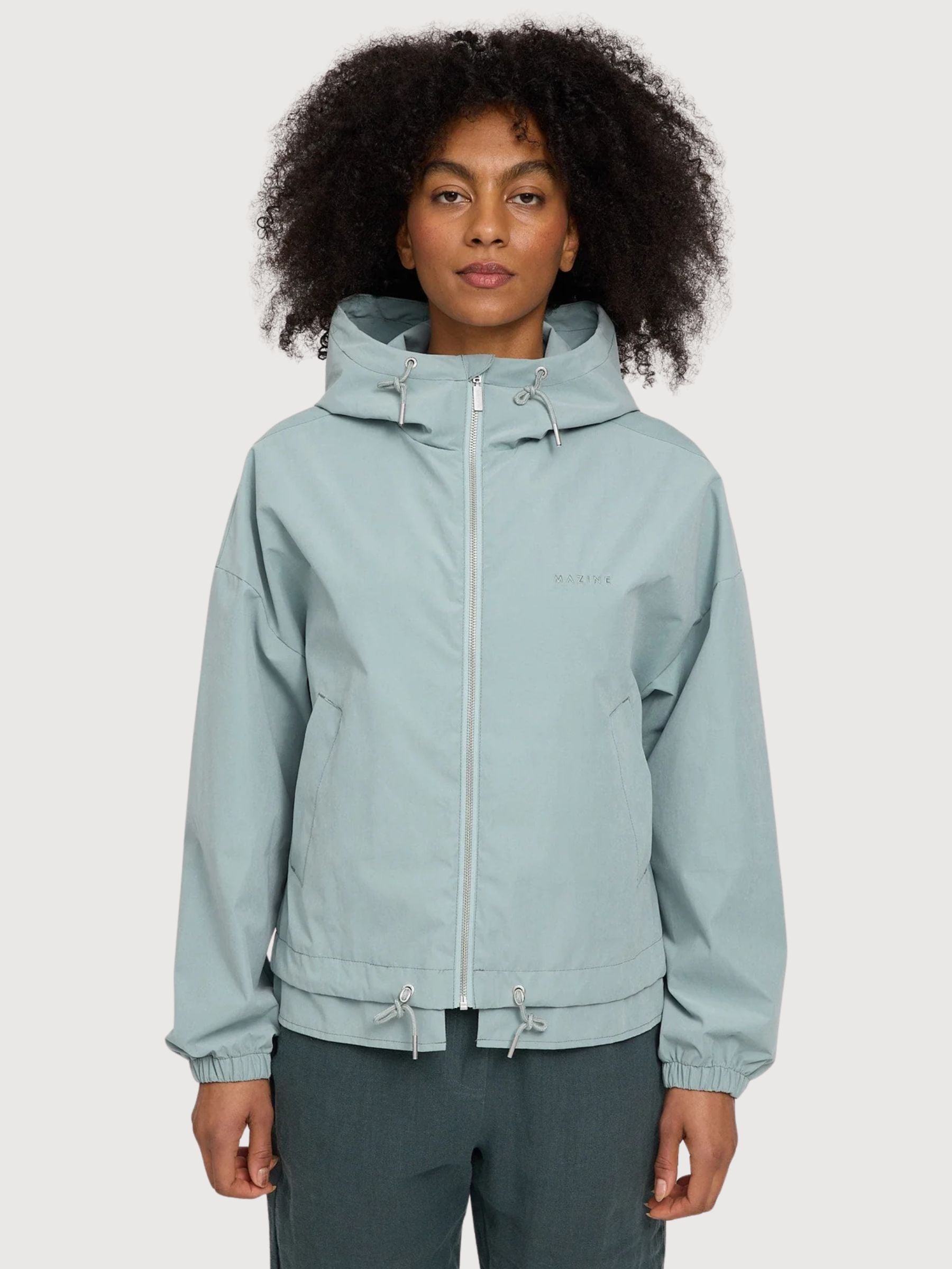 Jacket Layer Look Light Woman Pale Aqua | Mazine