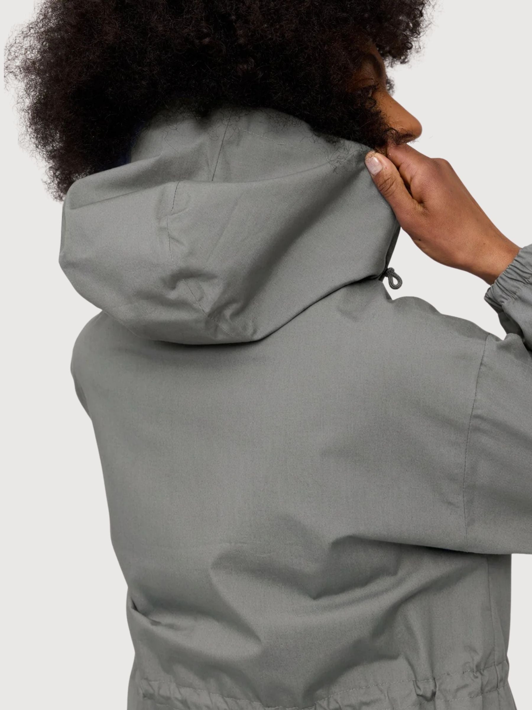 Rain Parka Natural Woman Light Bottle | Mazine