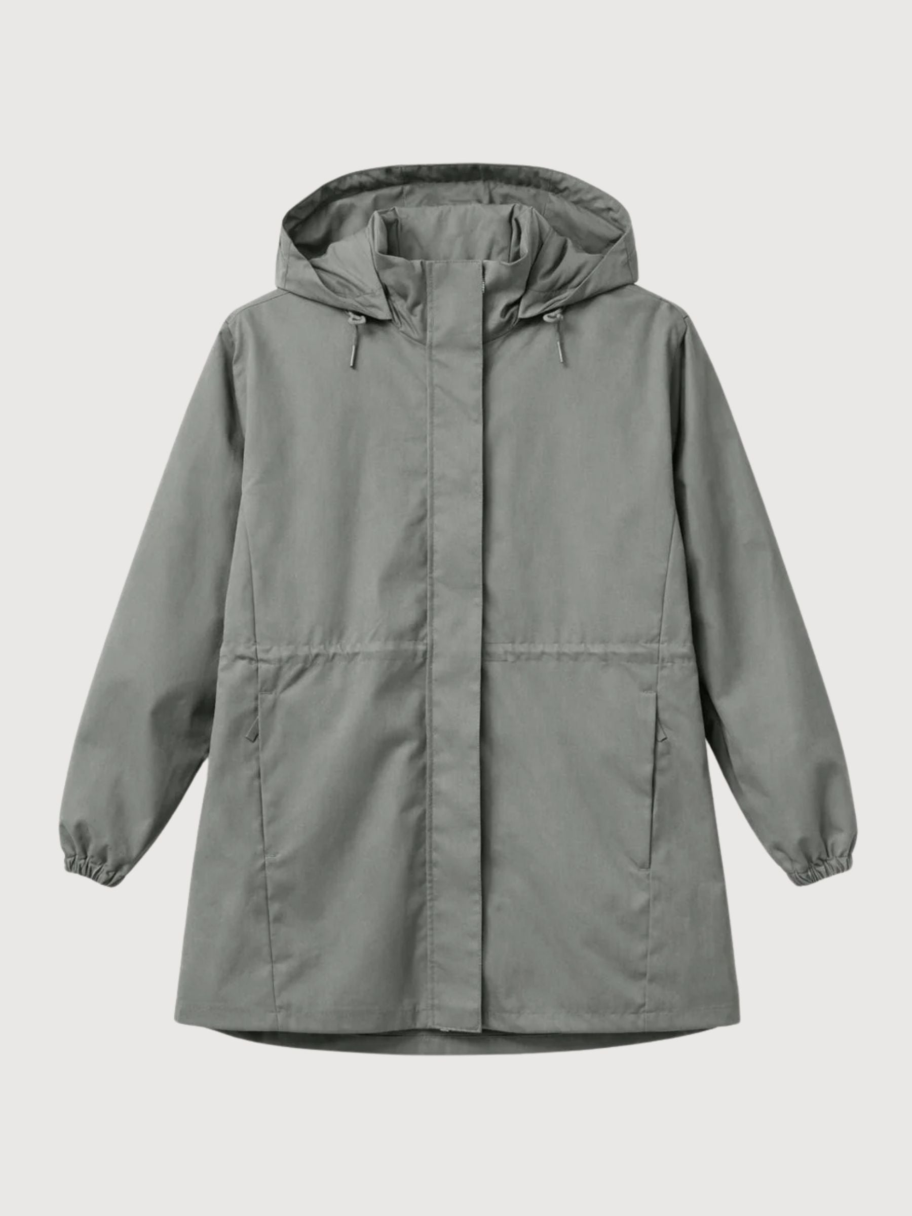 Rain Parka Natural Woman Light Bottle | Mazine