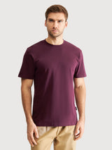 T-shirt Stockholm Base Fig Red | DEDICATED