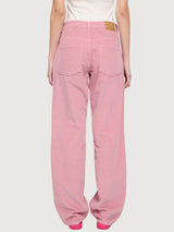 Trouser Wide Leg Corduroy Woman BlushPink | Mazine