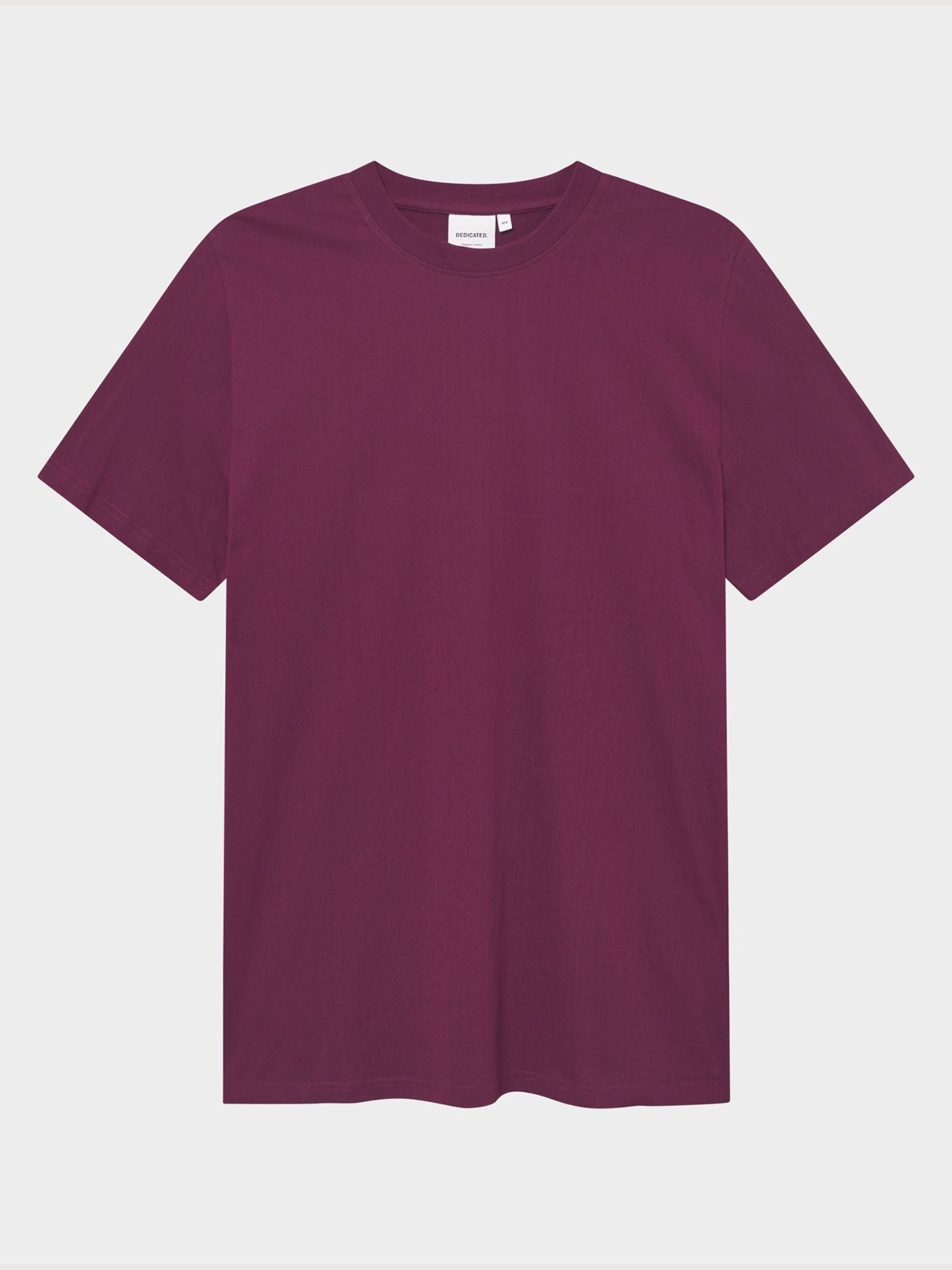 T-shirt Stockholm Base Fig Red | DEDICATED