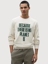 Sweatshirt Bardera grau aus recycelter Baumwolle | Ecoalf