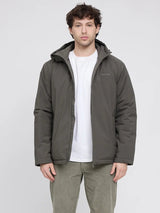 MAZINE padded Beluga men's jacket with a sleek, insulated design and a high collar, suitable for cold weather.