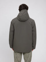 MAZINE padded Beluga jacket for men, shown in a cozy, insulated design with a high collar and sleek style.