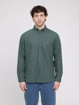 Camicia in flanella mélange Bottle Mel | MAZINE