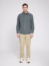 Camicia Taschino Velluto a Coste Cotone | MAZINE