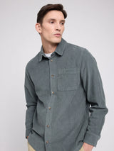 Camicia Taschino Velluto a Coste Cotone | MAZINE