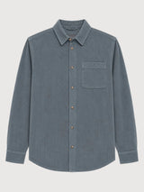 Camicia Taschino Velluto a Coste Cotone | MAZINE