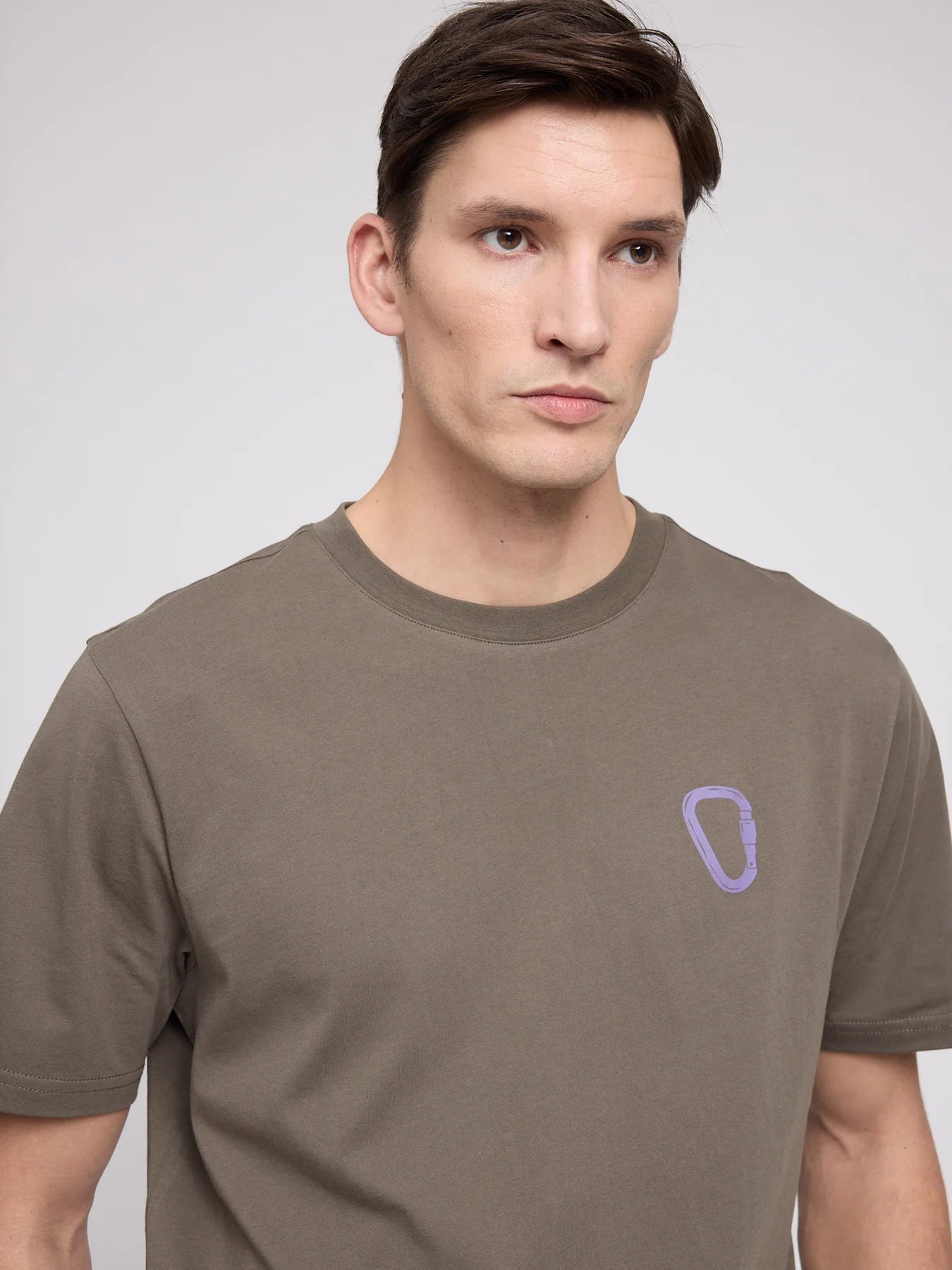 T-Shirt con stampa sul petto coccodrillo | MAZINE