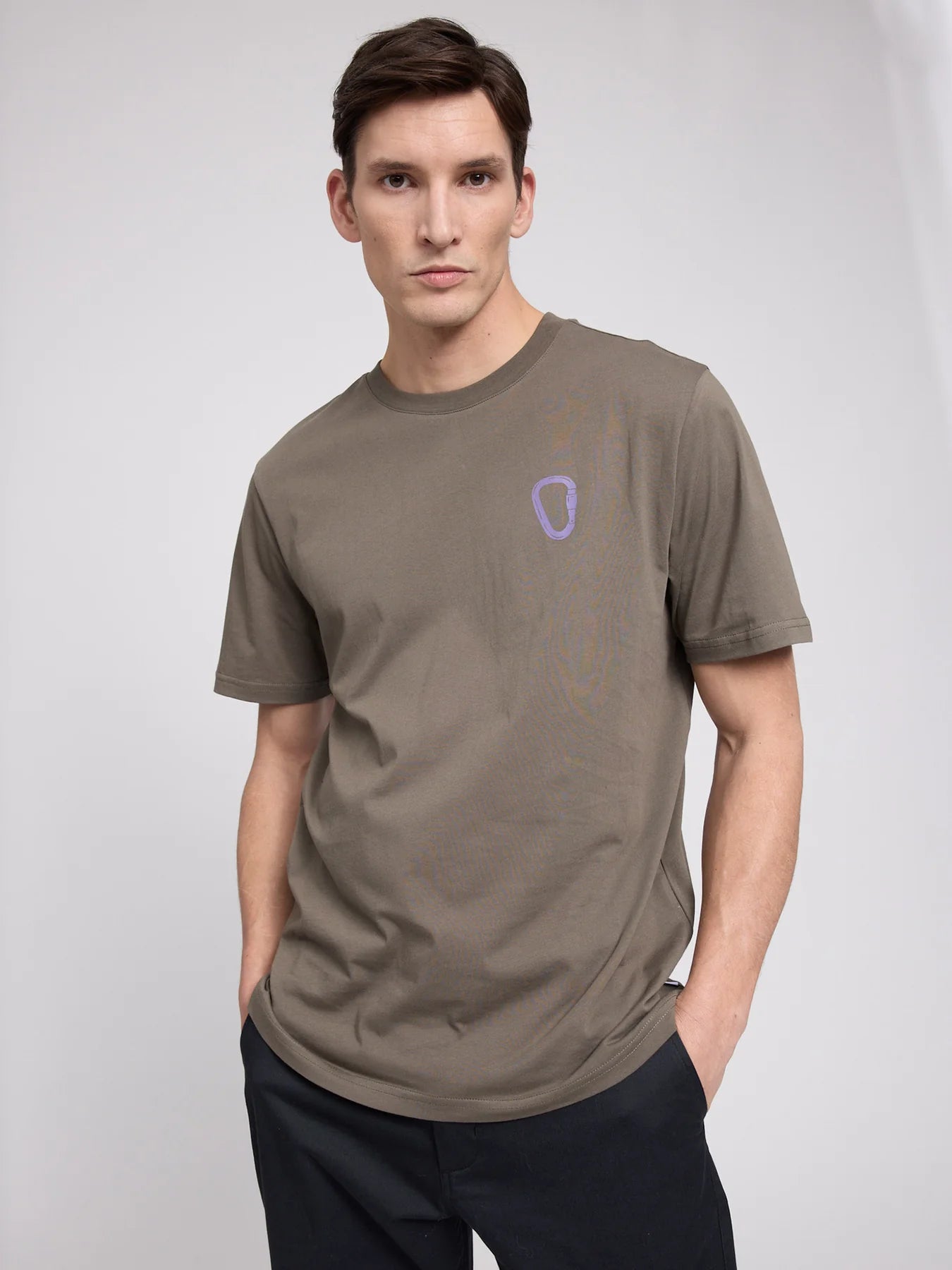 T-Shirt con stampa sul petto coccodrillo | MAZINE