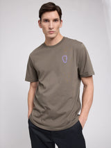 T-Shirt con stampa sul petto coccodrillo | MAZINE