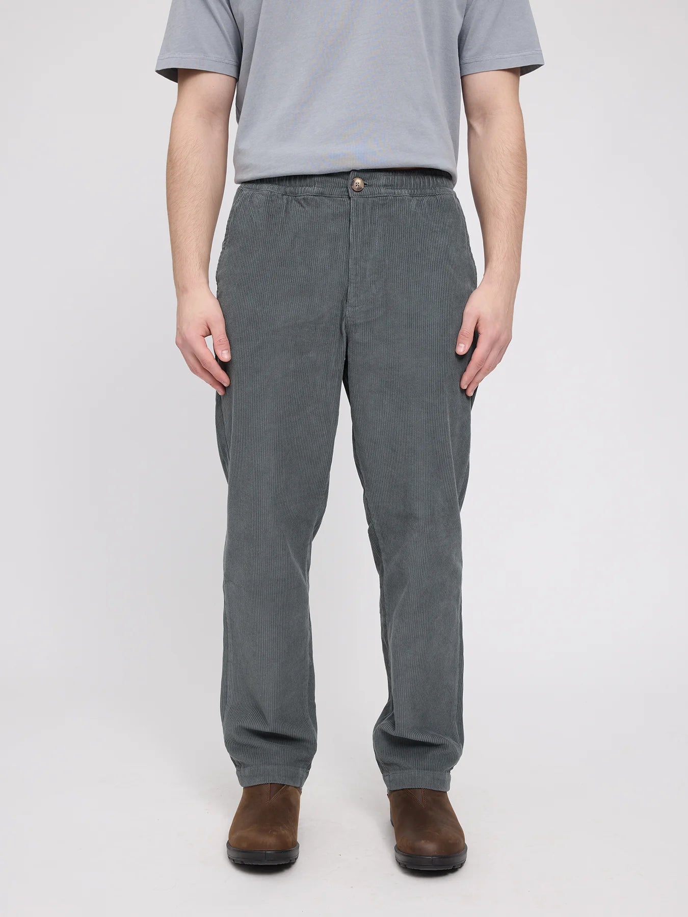 Trousers Corduroy Jogpants Bottle Cotton | MAZINE