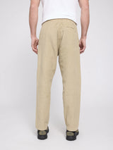 Trousers Corduroy Jogpants Light Khaki | MAZINE