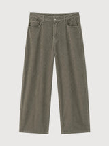 Trousers Corduroy Pocket Light Bottle | MAZINE
