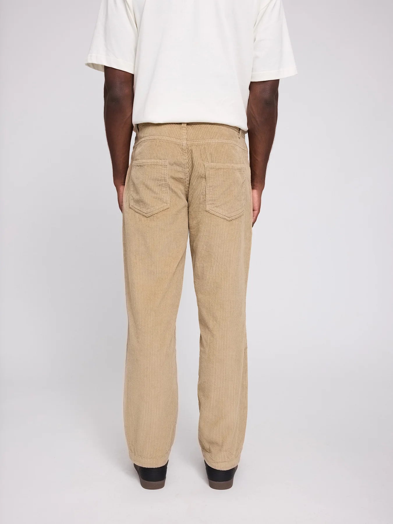 Pantaloni in velluto a coste con tasche Sandy Olive | MAZINE