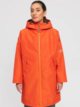 Hochleistungs-Wintermantel gebranntes Orange | MAZINE