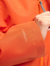 Hochleistungs-Wintermantel gebranntes Orange | MAZINE
