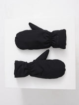 Padded Mittens Black | MAZINE