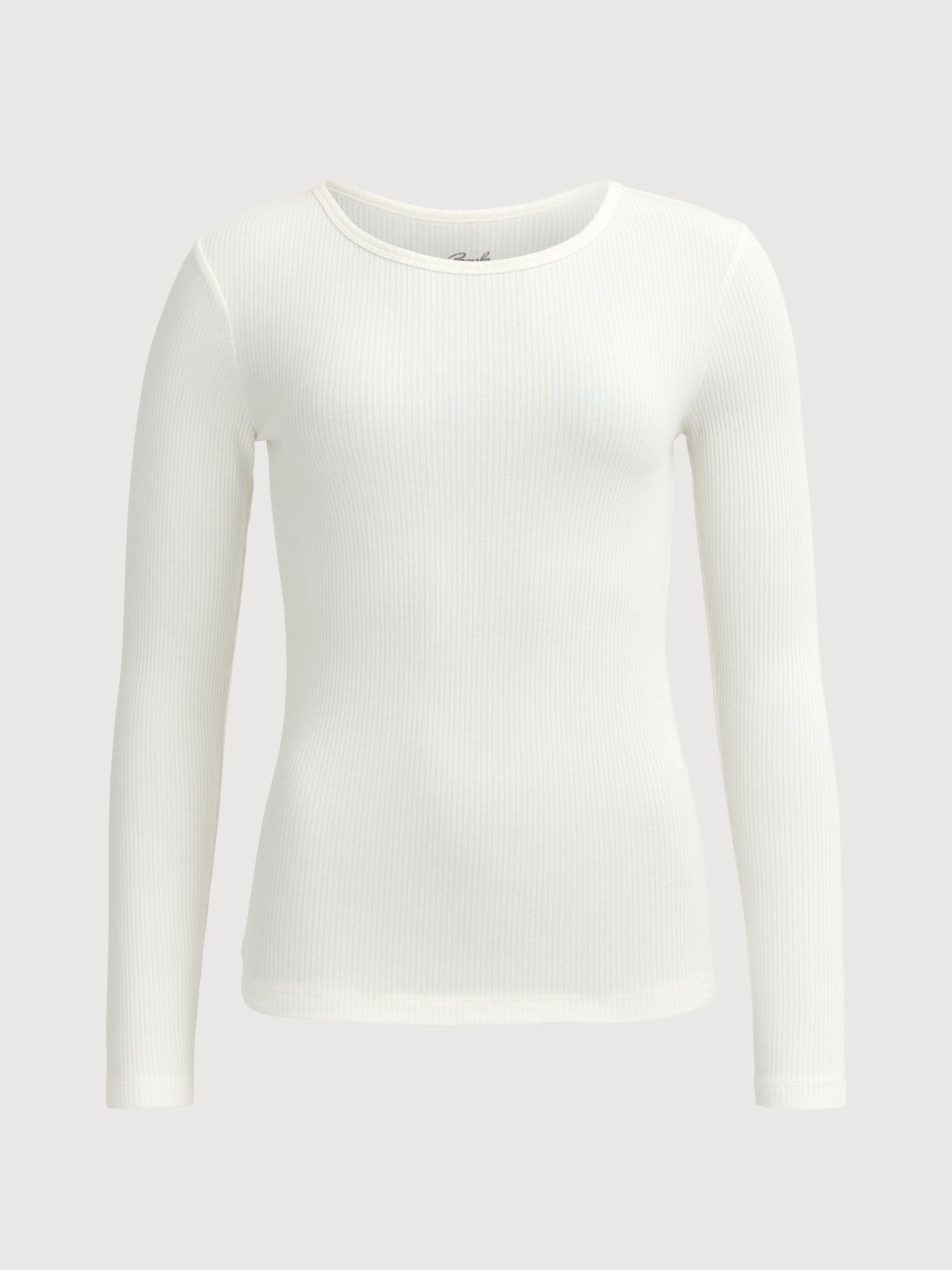 Two-Pack Long-Sleeve Shirt White for Women | PEOPLE WEAR ORGANIC