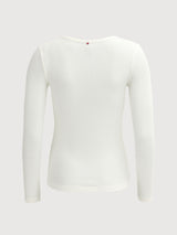 Two-Pack Long-Sleeve Shirt White for Women | PEOPLE WEAR ORGANIC