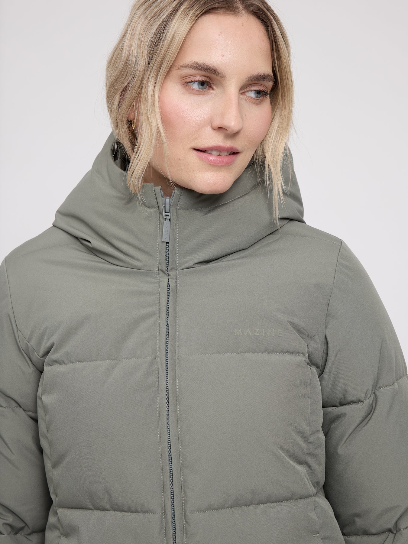 Coat Basic Puffer Light Bottle Woman | MAZINE