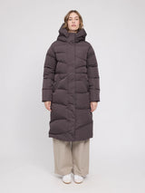 Piumino trapuntato Coat Waves color melanzana donna | MAZINE