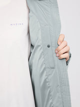 Jacket Waves Quilt Short Puffer Ice Green | MAZINE