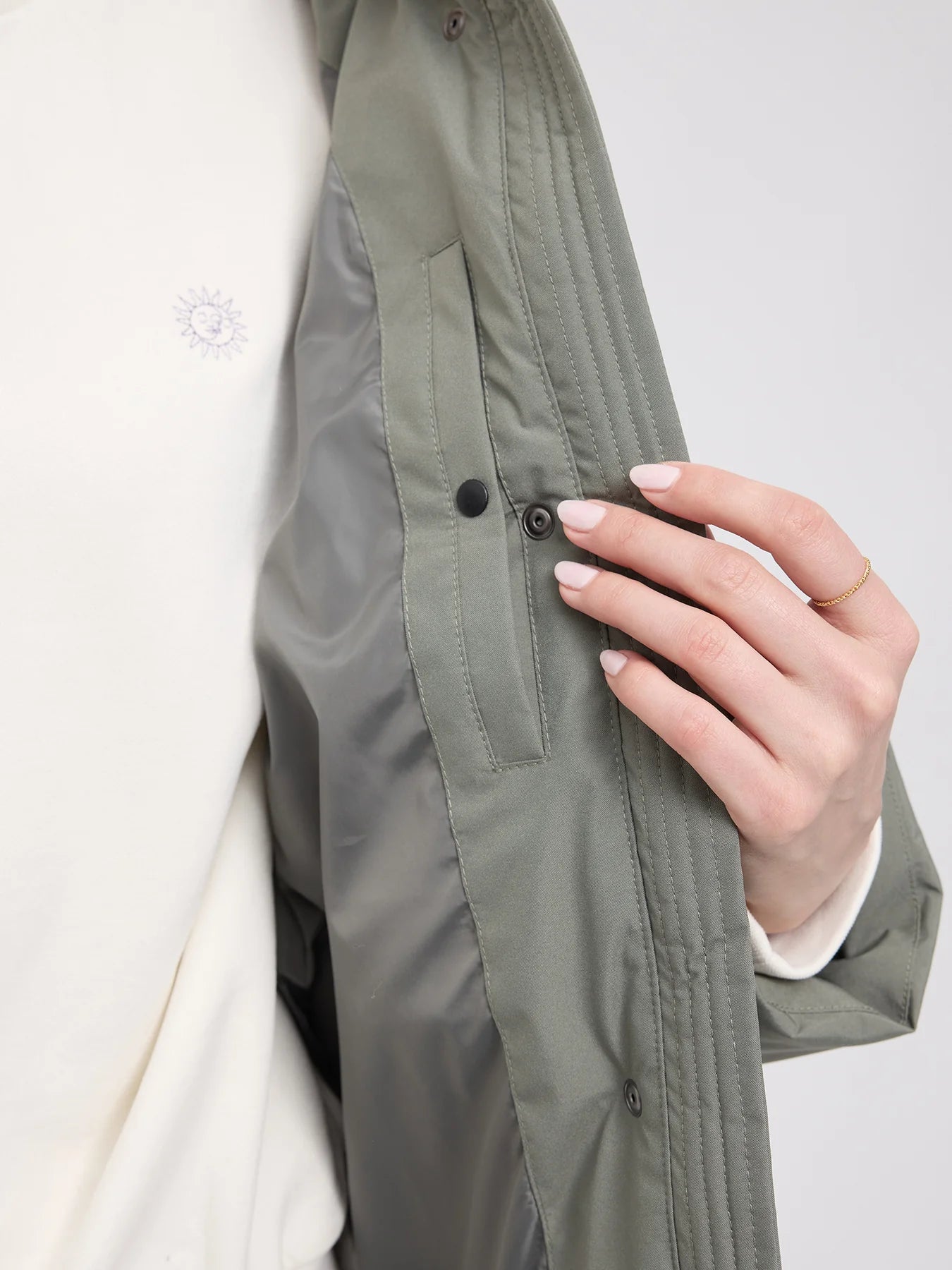 Jacket Basic Puffer Woman Light Bottle | MAZINE