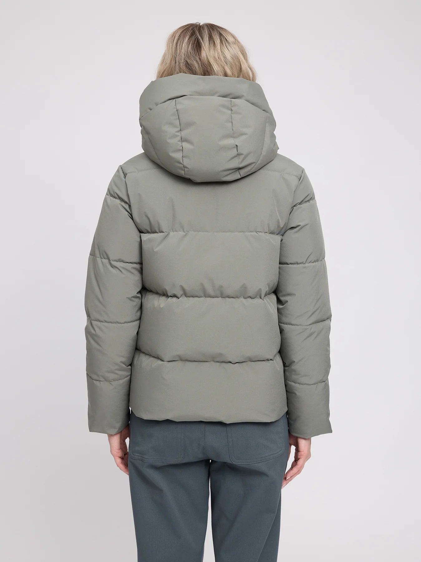Jacket Basic Puffer Woman Light Bottle | MAZINE