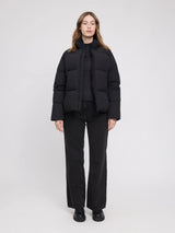 Jacket Loose FIt Puffer Black Woman | Mazine