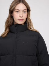 Jacket Loose FIt Puffer Black Woman | Mazine