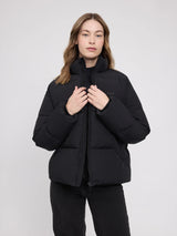 Jacket Loose FIt Puffer Black Woman | Mazine