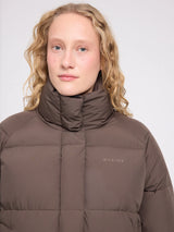 Cappotto imbottito oversize con maniche raglan Mokka | MAZINE