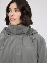 Oversized Padded Parka Light Bottle | MAZINE