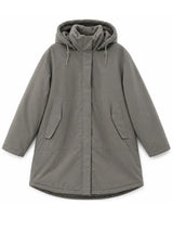 Oversized Padded Parka Light Bottle | MAZINE