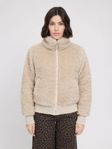 Jacke Kunstfell-Blouson Natur Damen | MAZINE